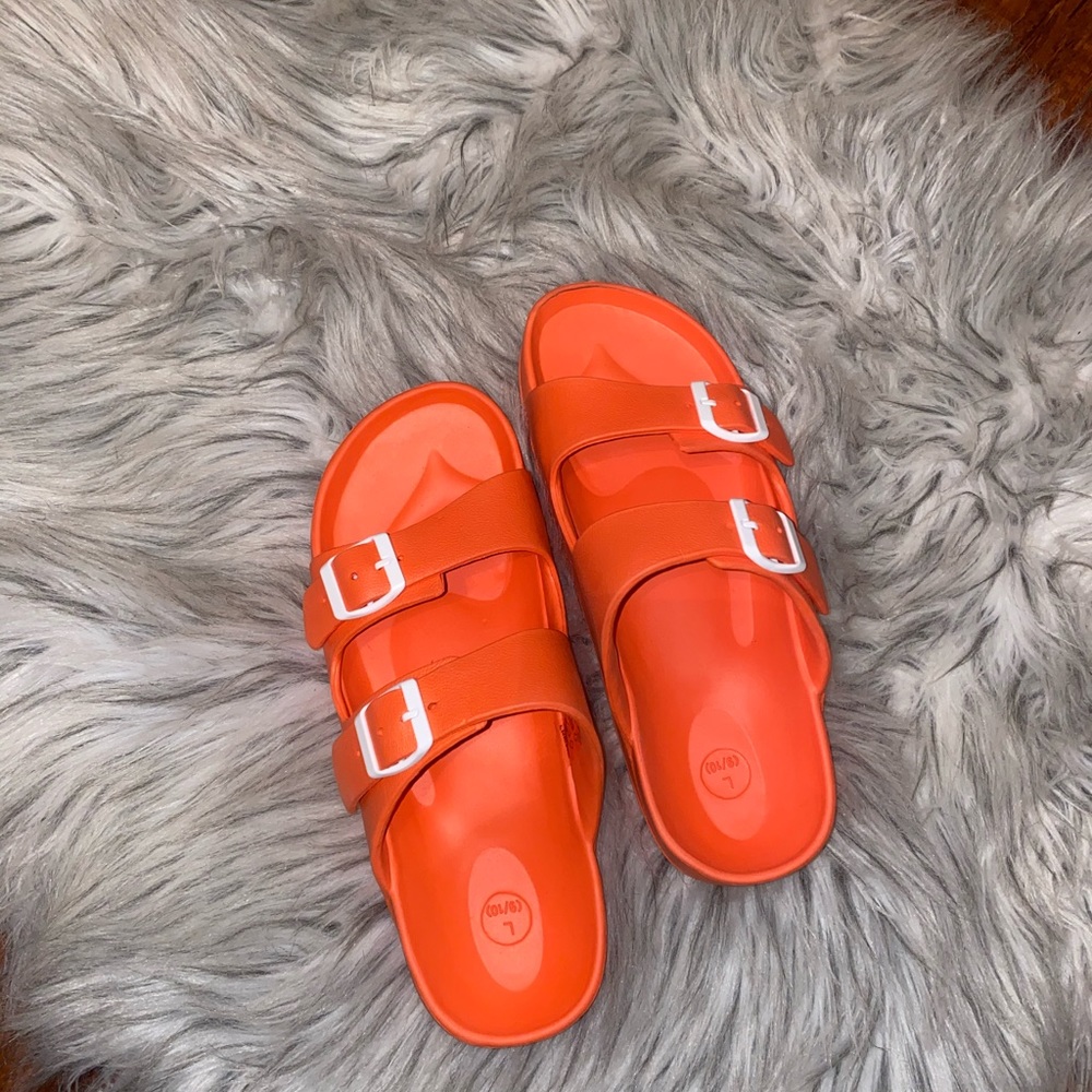 Orange Sandals